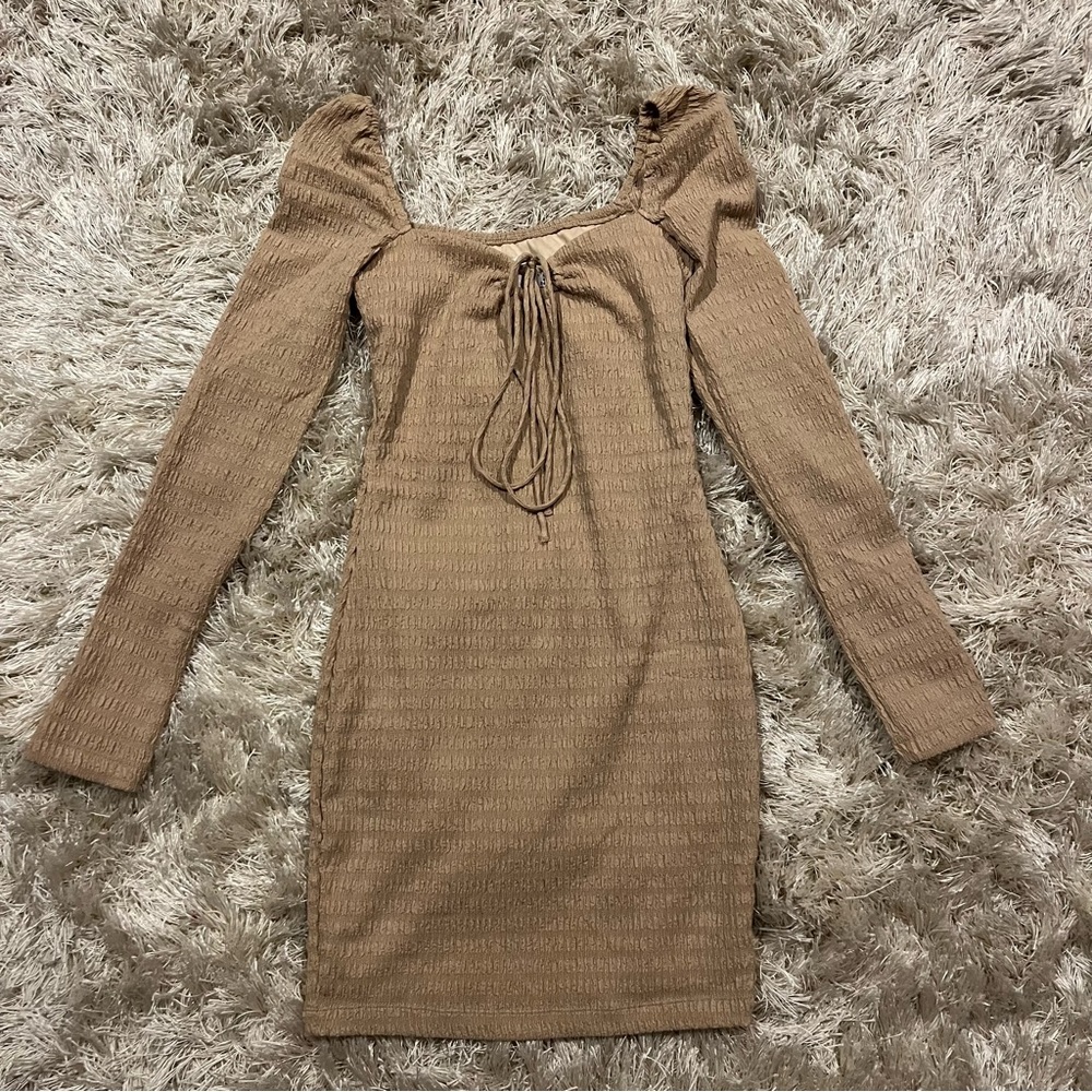 Princess Polly Taupe Bodycon Dress